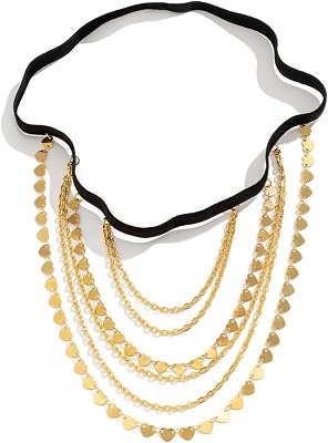 Gold Thigh chain Jewellery